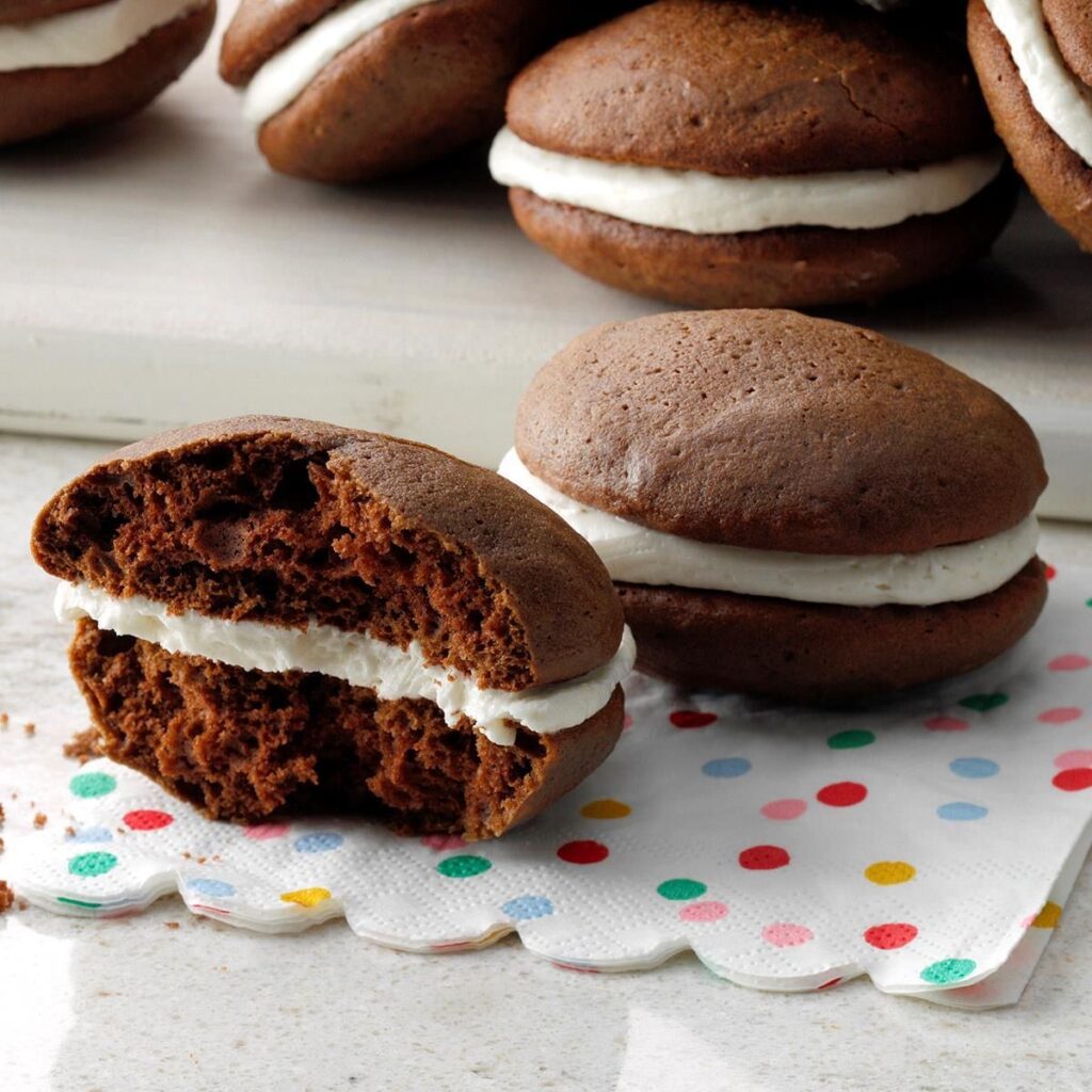 Classic Maine whoopie pie